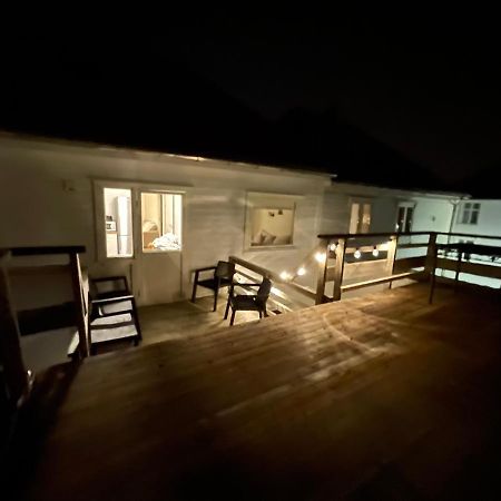 Central Bnb Stavanger At Bertis Ap 9 Generous Rooftop Terrace Extérieur photo