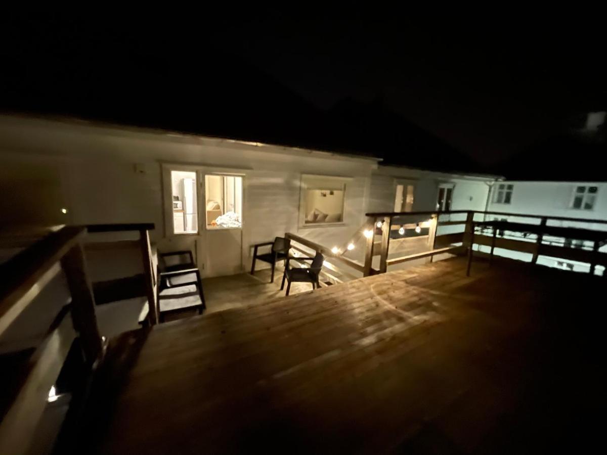 Central Bnb Stavanger At Bertis Ap 9 Generous Rooftop Terrace Extérieur photo