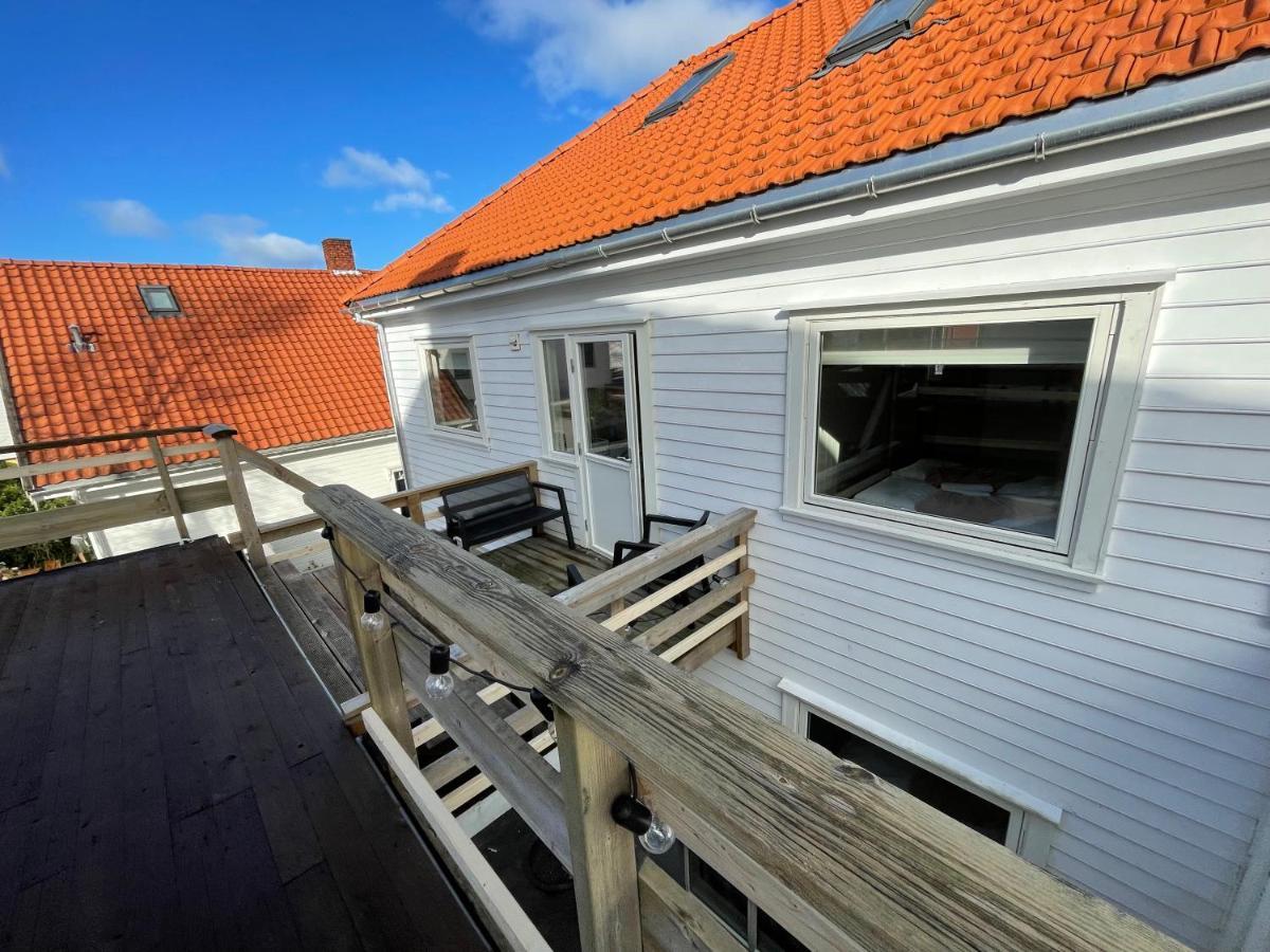 Central Bnb Stavanger At Bertis Ap 9 Generous Rooftop Terrace Extérieur photo