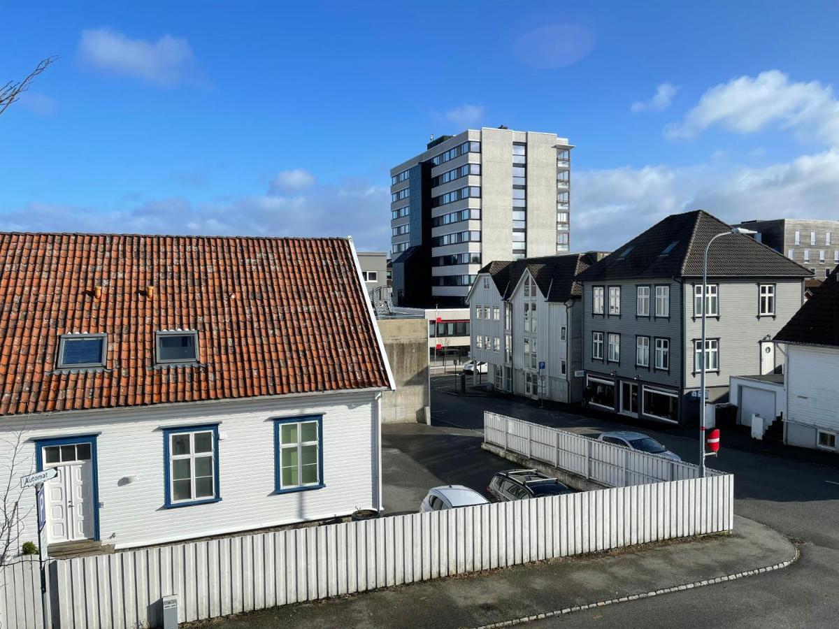 Central Bnb Stavanger At Bertis Ap 9 Generous Rooftop Terrace Extérieur photo